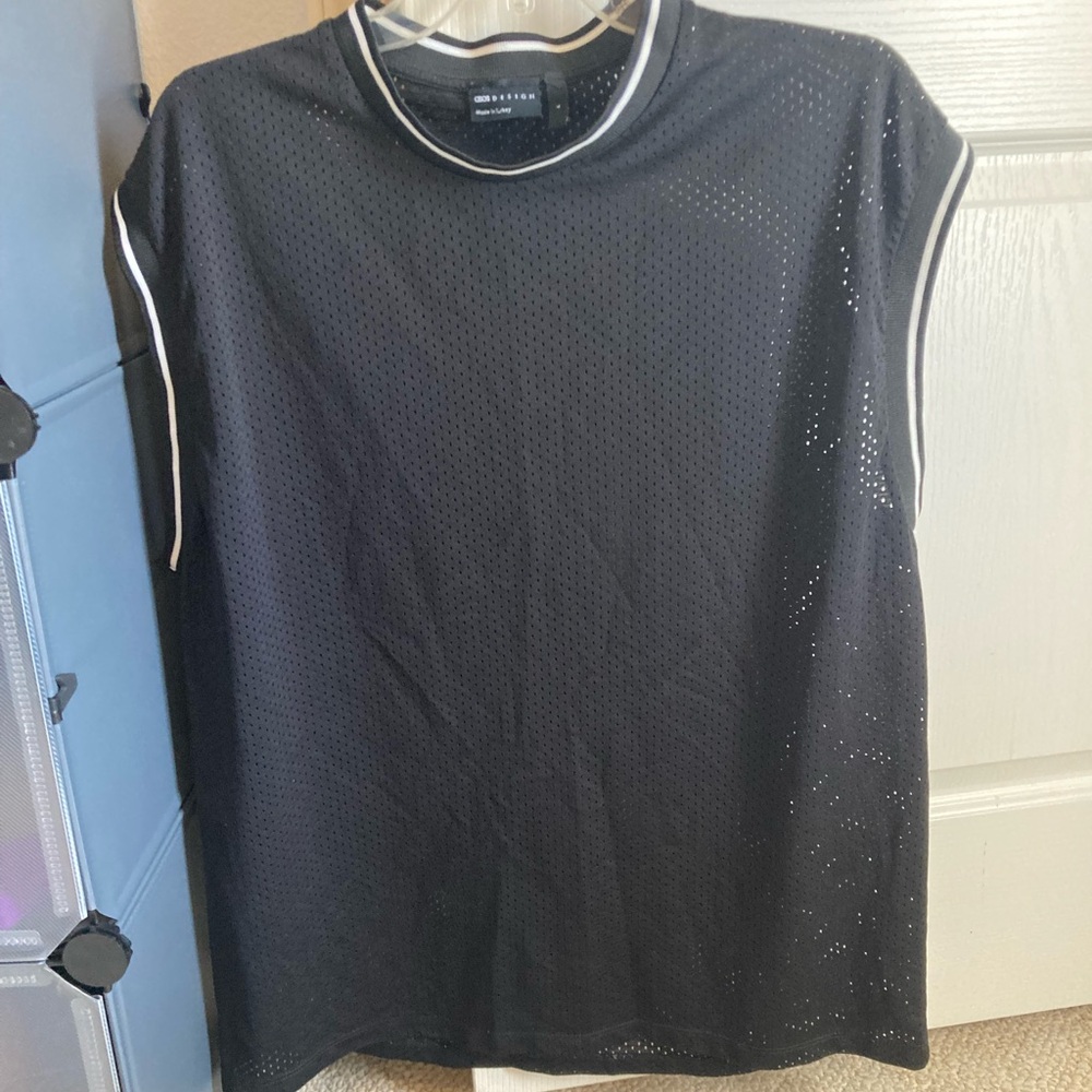 Black Mesh Top by ASOS.